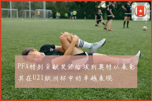 PFA特别贡献奖颁给埃利奥特以表彰其在U21欧洲杯中的卓越表现